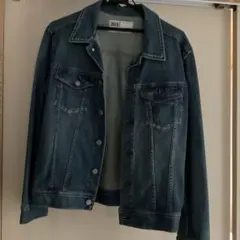 INHERIT ブルーデニムジャケット　レディースサイズ40（L）