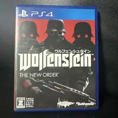 PS4 ウルフェンシュタイン The New ORDER ディスク傷なし