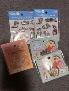 セリアおはじきシール ウォーターシール