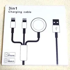 【即購入可】A-pple Watch用 充電器【2025新設計】3in1 USB