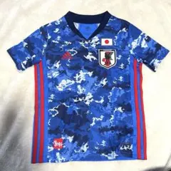 【美品】adidas 日本代表 サッカーTシャツ 迷彩柄