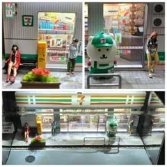 1/64ジオラマコンビニ【セブンイレブン】 トミカ、ホットウィールのサムネイル