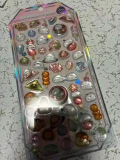 クーリア　ボンボンドロップシール　シマエナガ　もちもちボンボン