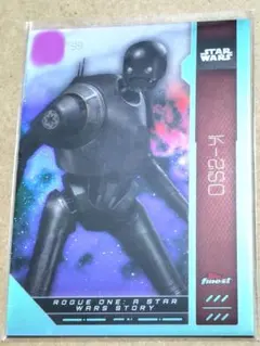 199シリ　topps　finest　star wars　K-2SO