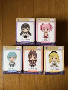 劇場版まどかマギカ ぺたっとおすわりフィギュア 5体セット販売!!!!!