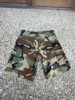 迷彩 カーゴショートパンツ 4ポケット