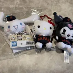 サンリオ 一番くじ WBC キティ クロミ シナモロール カラビナ付きマスコット