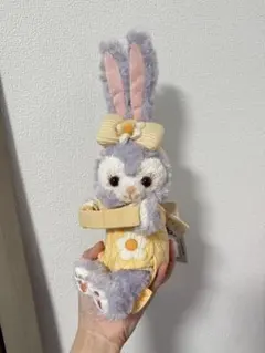 新品タグ付き 上海ディズニー ステラルー ぬいぐるみカーテンホルダー