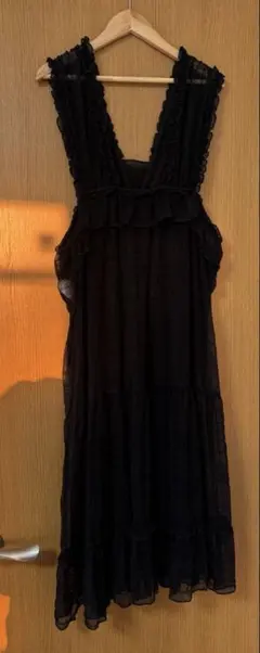 merry jenny チュールフリルレイヤードワンピース