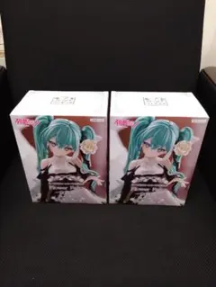 初音ミク　ぬーどるストッパーフィギュア　白薔薇