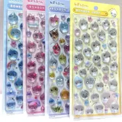 国内正規品 ボンボンドロップシール しずくちゃん 第2弾（大） 4枚セット