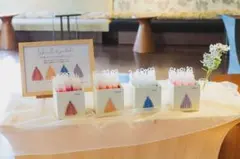 結婚式　ドレス色あてクイズ　セット　ウェルカムスペース　演出