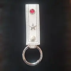 neonleathergarment レザー キーホルダー スタッズ 本革のサムネイル