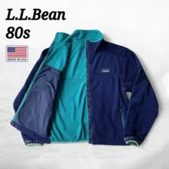 【レア】80s USA製 エルエルビーン フリース ジャケット チロリアン
