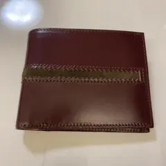 【未使用】FIVE WOODS 二つ折り財布 レザー ウォレットのサムネイル