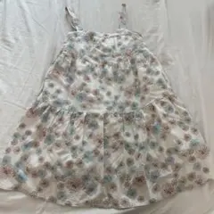 120 花柄ノースリーブワンピース　ユニクロ　ポール&ジョー