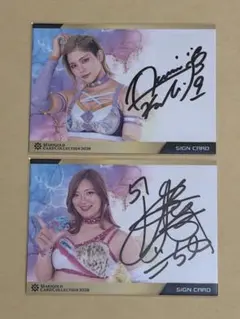 天麗皇希 後藤智香 マリーゴールド 直筆サイン入りカード トレカ トレーディング 天麗皇希 後藤智香 マリーゴールド 直筆サイン入りカード トレカ