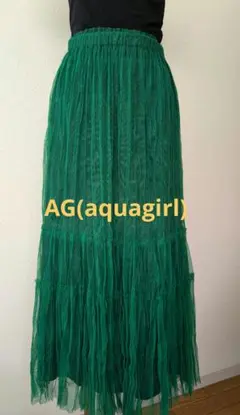 ✨️未使用品✨️AG(アクアガール)チュールスカートのサムネイル