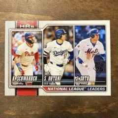 topps 2026 series1 大谷翔平 等 ナ・リーグホームランリーダー