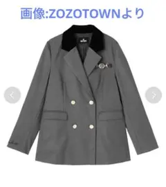 MARY QUANT ビットクラシカルジャケット グレーのサムネイル