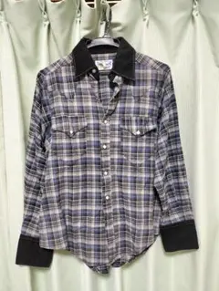 激渋　ロックマウント シップス ウエスタンシャツ USA製　コーデュロイ