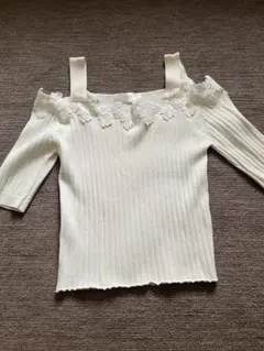 tocco closet オフショルダー リブニット 2wayトップス　トッコのサムネイル