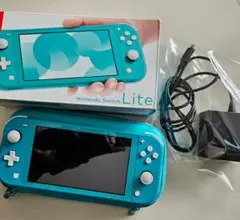 SwitchLight ターコイズ 本体・箱・充電コード・専用ケース