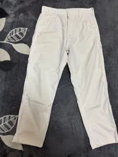 ワークパンツ アイボリー ペインターパンツ S 68-76cm