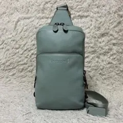 現行✨コーチ ゴッサム ボディバッグ ショルダー シボ革 斜め掛け