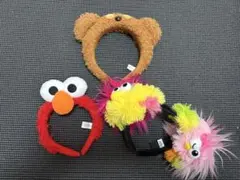 USJ キャラクターカチューシャ 3点セット