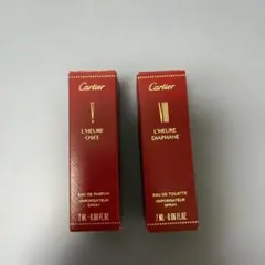 Cartier カルティエ 香水サンプル2本セットのサムネイル