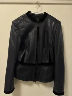 EMPORIO ARMANI ジャケット アルマーニ ラムレザー 羊革のサムネイル