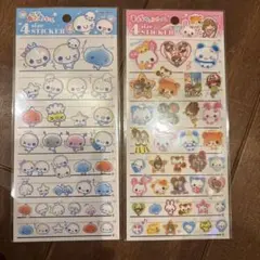 あわわちゃん★4サイズステッカー★平成ファンシー★シール★KAMIO JAPAN