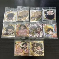 ワンピースシールウエハースモンキー・D・ルフィ 10枚セット