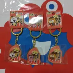 にしむらゆうじ 大阪 ダイカットキーホルダー たこ焼き 3点セット