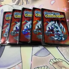 遊戯王 ブルーアイズ・トゥーン・ドラゴン スリーブ 6個セット - メルカリ
