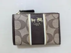 Coach コインケース キーチェーン付き
