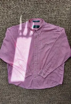 90s ORVIS オービス ギンガムチェック ボタンダウンシャツ