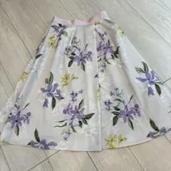 【説明文必読】アプワイザーリシェの花柄ふんわりスカート⭐︎ウエスト修正