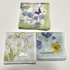HANAÉ MORI ハンカチ 3枚セット　大判