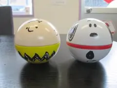 ユニバーサルスタジオジャパン専用チャーリー・ブラウン スヌーピー ボール型ケース