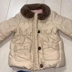 【お値下げ】Branshes ベージュダウンコート 120サイズ
