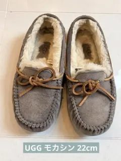 UGG モカシン ANSLEY グレー 22cm EU36