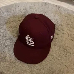 59FIFTY バーガンディキャップ　カージナルス