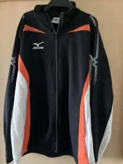 ミズノ　ジャージ上下セット　上はO下はL ウォームアップジャケットパンツセット