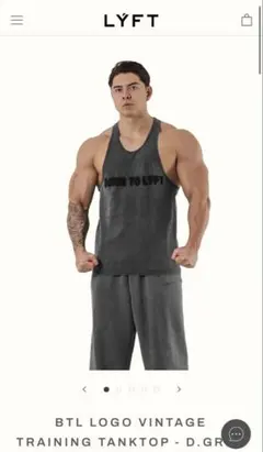 ２枚セット売り　LYFT タンクトップ　M ゴールドジムTシャツ　S