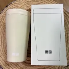 2025年ユニクロ感謝祭ノベルティタンブラーホワイト