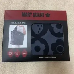 MARYQUANT マリークワント　リユーザブルバッグ フラワー柄 エコバッグ