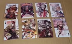 グラブルフェス トランプセット シエテ　ベルゼバブ　エウロペ　ナルメア他