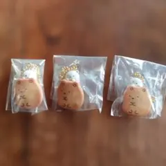 すみっコぐらし食玩クマキーホルダー3個セット